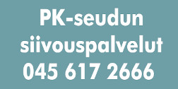 PK-seudun siivouspalvelut logo